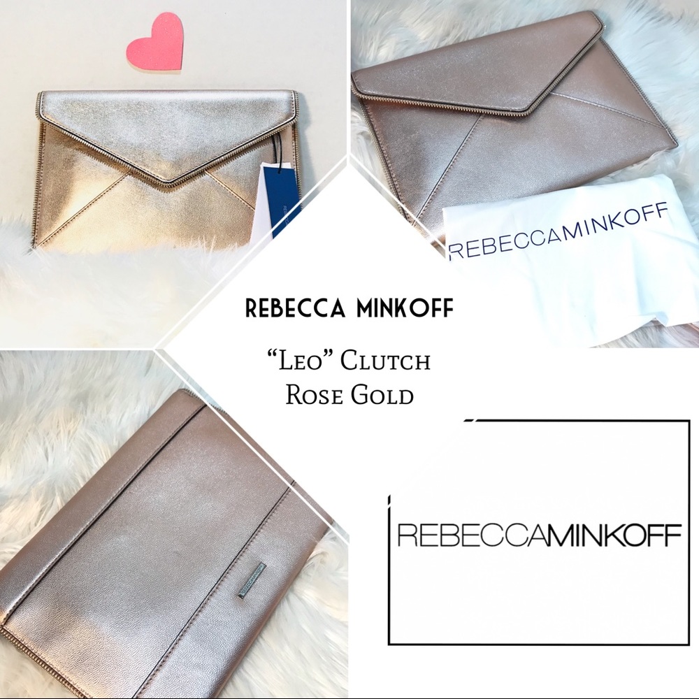 🖤REBECCA MINKOFF “Leo” Clutch